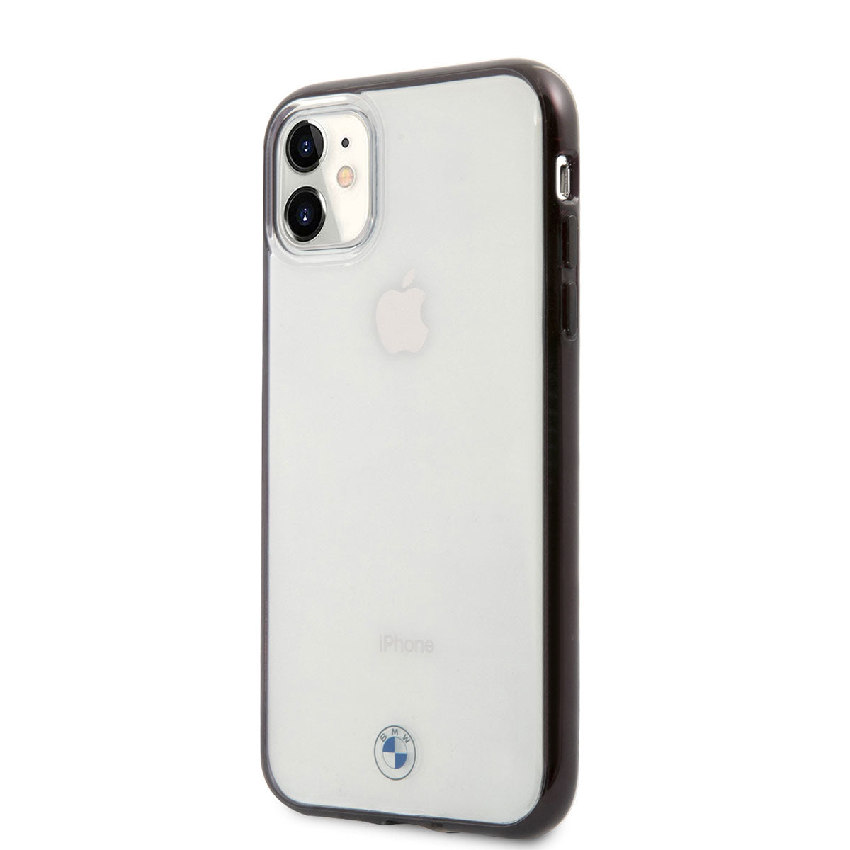Apple iPhone 11 Kılıf BMW Transparan Elektroplatin Kenar Kaplama Dizayn Kapak - Görsel 2