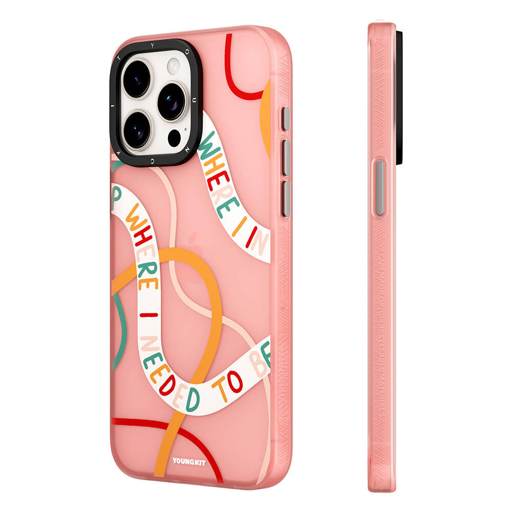 Apple iPhone 12 Kılıf Bethany Green Tasarımlı Youngkit Sweet Language Kapak - Görsel 5