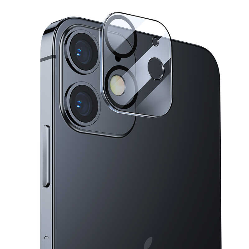 Apple iPhone 12 Mini Benks İntegrated Kamera Lens Koruyucu Cam - Görsel 2