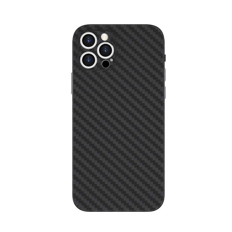 Apple iPhone 12 Pro Kılıf Wiwu Skin Carbon PP Kapak - Görsel 2