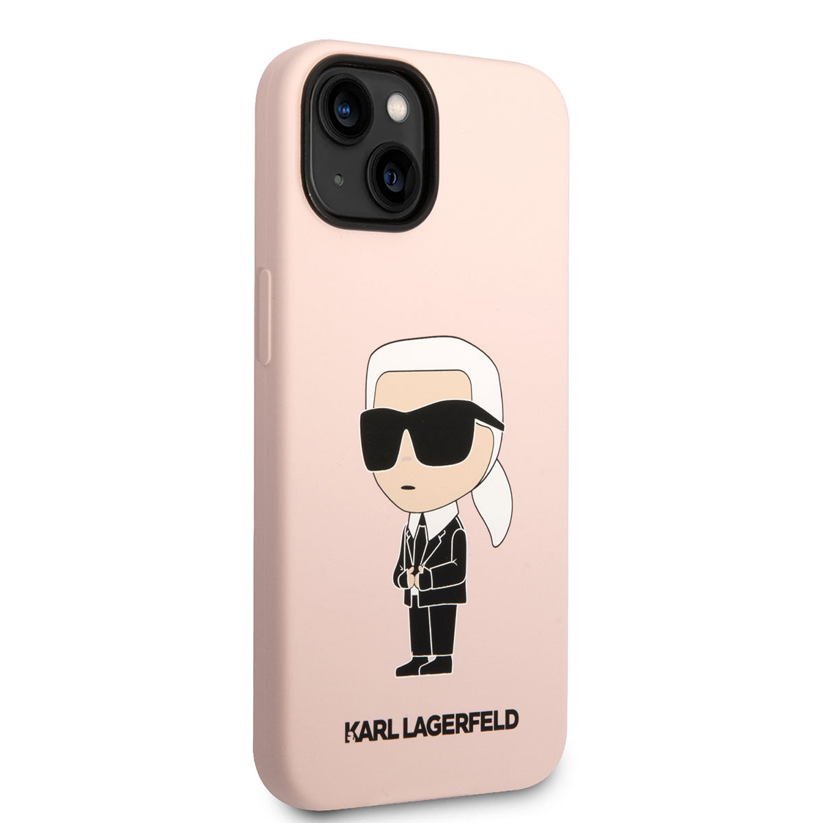 Apple iPhone 14 Kılıf Karl Lagerfeld Silikon Karl Dizayn Kapak - Görsel 2