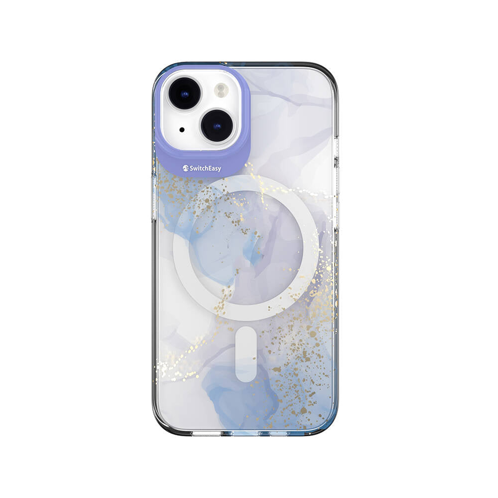 Apple iPhone 14 Kılıf M-safe Şarj Özellikli Çift IMD Baskılı Lisanslı Switcheasy Artist-M Veil Kapak - Görsel 2