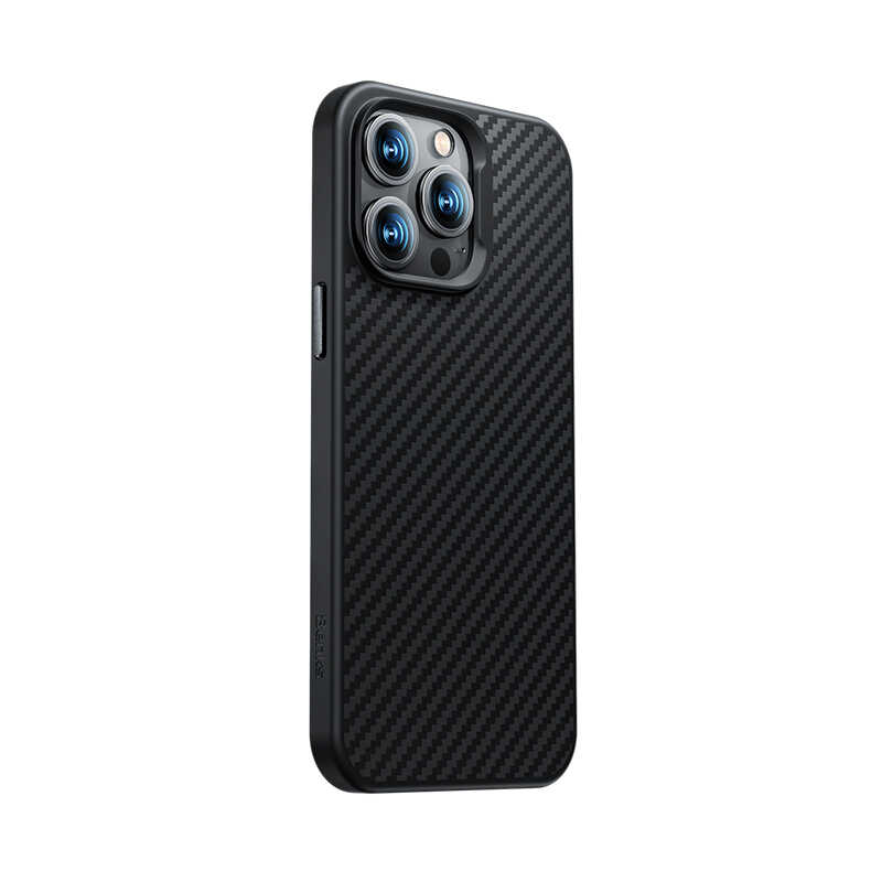 Apple iPhone 14 Pro Kılıf Karbon Fiber Benks Civilian Aramid Protective Kapak - Görsel 2