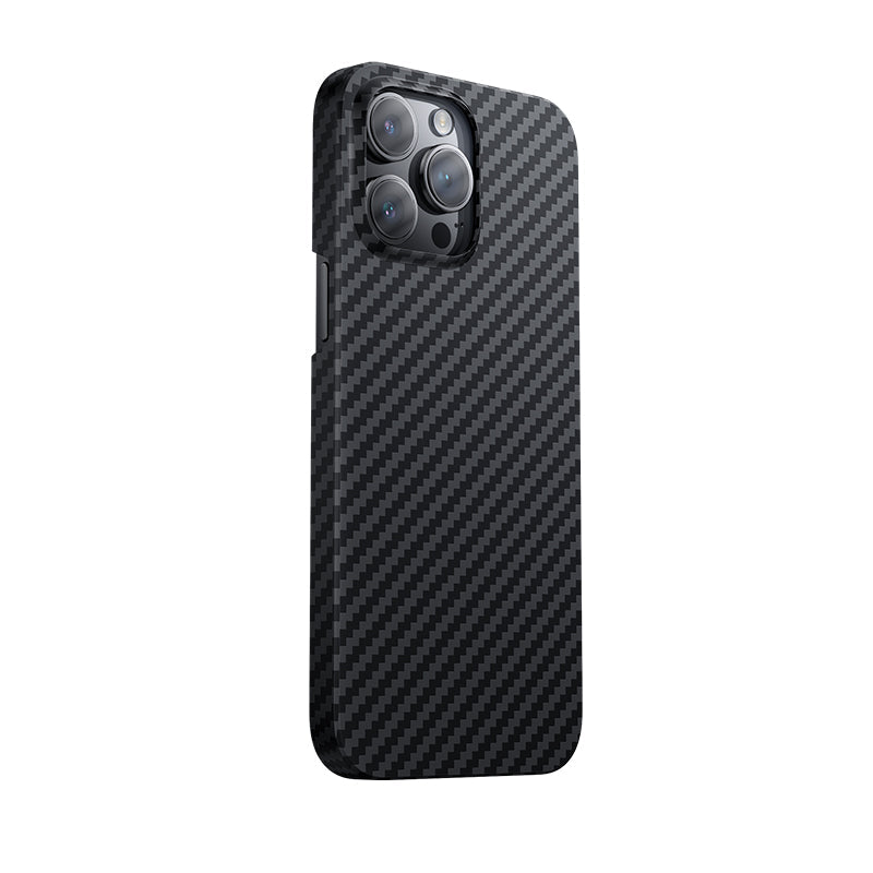 Apple iPhone 14 Pro Kılıf M-safe Özellikli Karbon Fiber Benks Essential Kevlar Kapak - Görsel 2