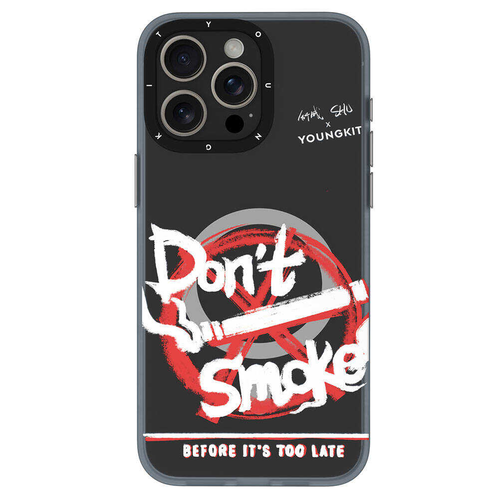Apple iPhone 14 Pro Kılıf M-safe Şarj Özellikli Shu Tasarımlı Youngkit City Serisi Kapak - Görsel 2