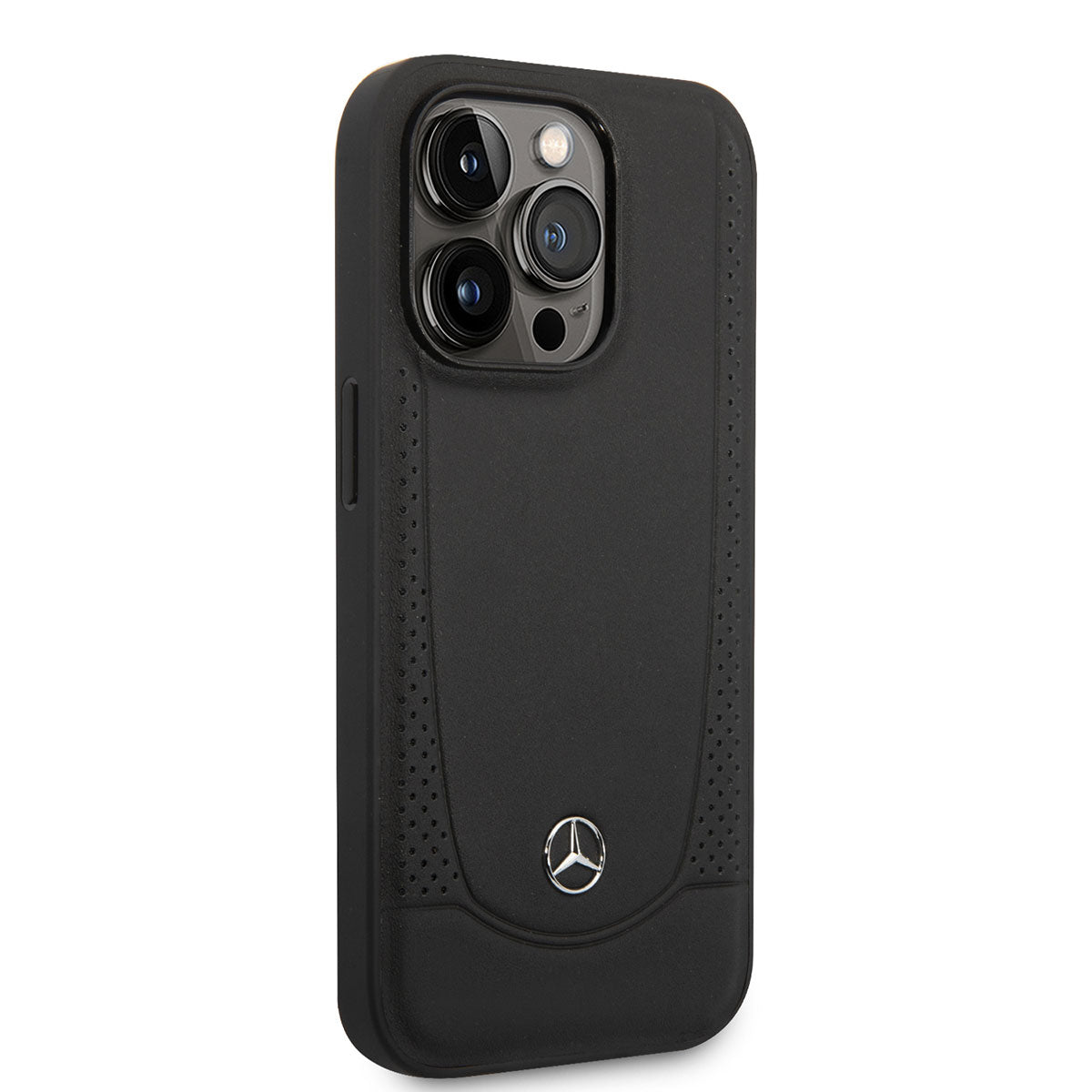 Apple iPhone 14 Pro Kılıf Mercedes Benz M-safe Şarj Özellikli Urban Deri Kapak - Görsel 3
