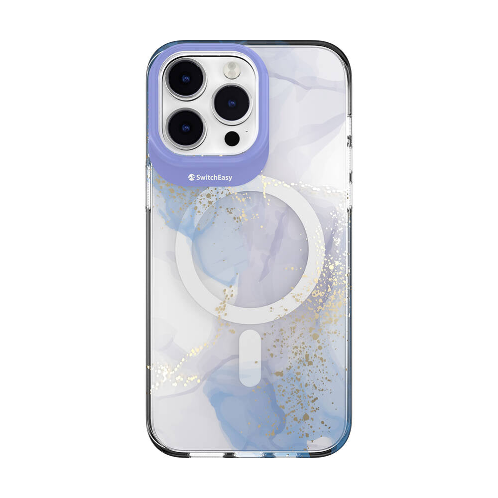 Apple iPhone 14 Pro Max Kılıf M-safe Şarj Özellikli Çift IMD Baskılı Lisanslı Switcheasy Artist-M Veil Kapak - Görsel 2