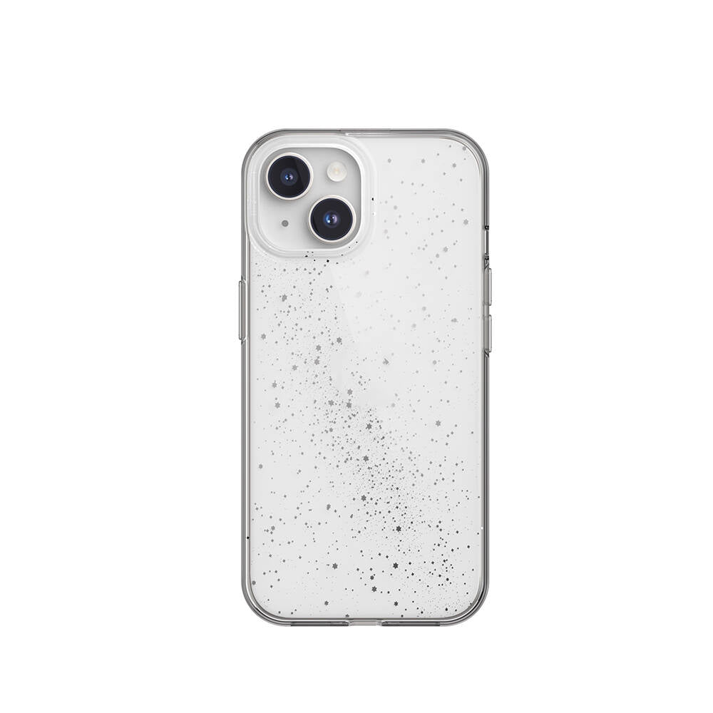 Apple iPhone 15 Kılıf Çift Katmanlı IMD Baskılı Bumper Lisanslı Switcheasy Cosmos Starlight Kapak - Görsel 2