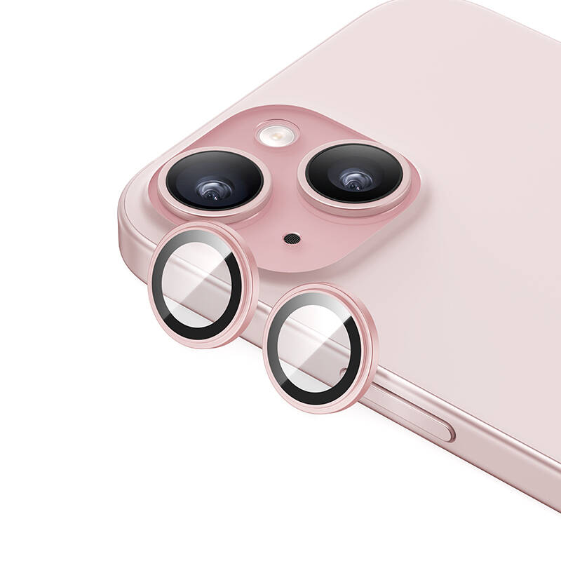 Apple iPhone 15 Plus Benks King Kong Corning Kamera Lens Koruyucu - Görsel 6