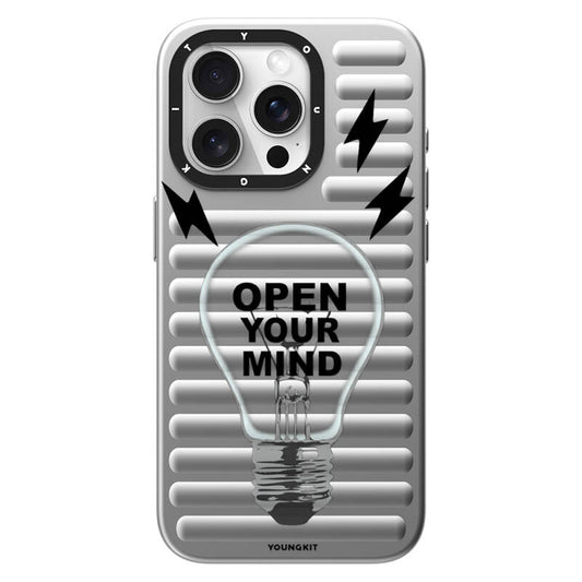 Apple iPhone 15 Pro Kılıf M-safe Şarj Özellikli Youngkit Open Mind Serisi Kapak