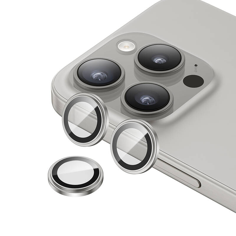Apple iPhone 15 Pro Max Benks King Kong Corning Kamera Lens Koruyucu - Görsel 5