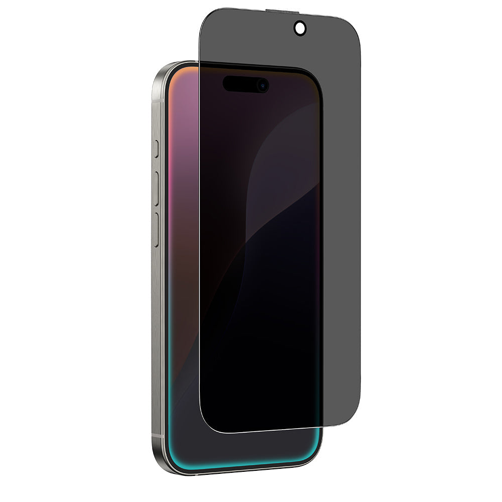 Apple iPhone 16 Pro Amazingthing Titan Privacy Parmak İzi Bırakmayan Temperli Cam Ekran Koruyucu - Görsel 2