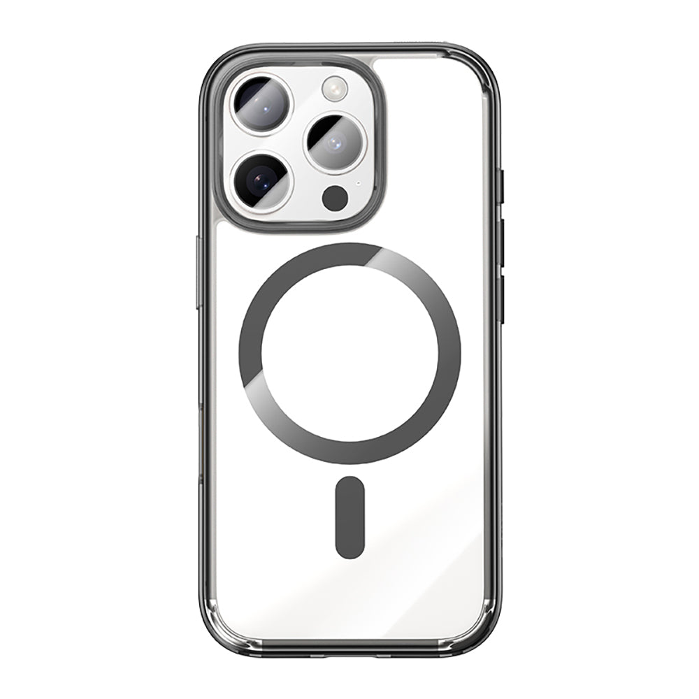 Apple iPhone 16 Pro Kılıf M-safe Şarj Özellikli Airbagli Şeffaf Benks LucentPro Serisi Kapak - Görsel 4