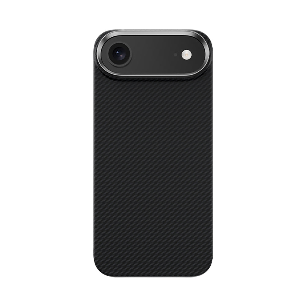 Apple iPhone 17 Air Kılıf Benks M-safe Şarj Özellikli Metal Kamera Çerçeveli Magnetik ArmorAir 600D Kevlar Fiber Kapak - Görsel 2