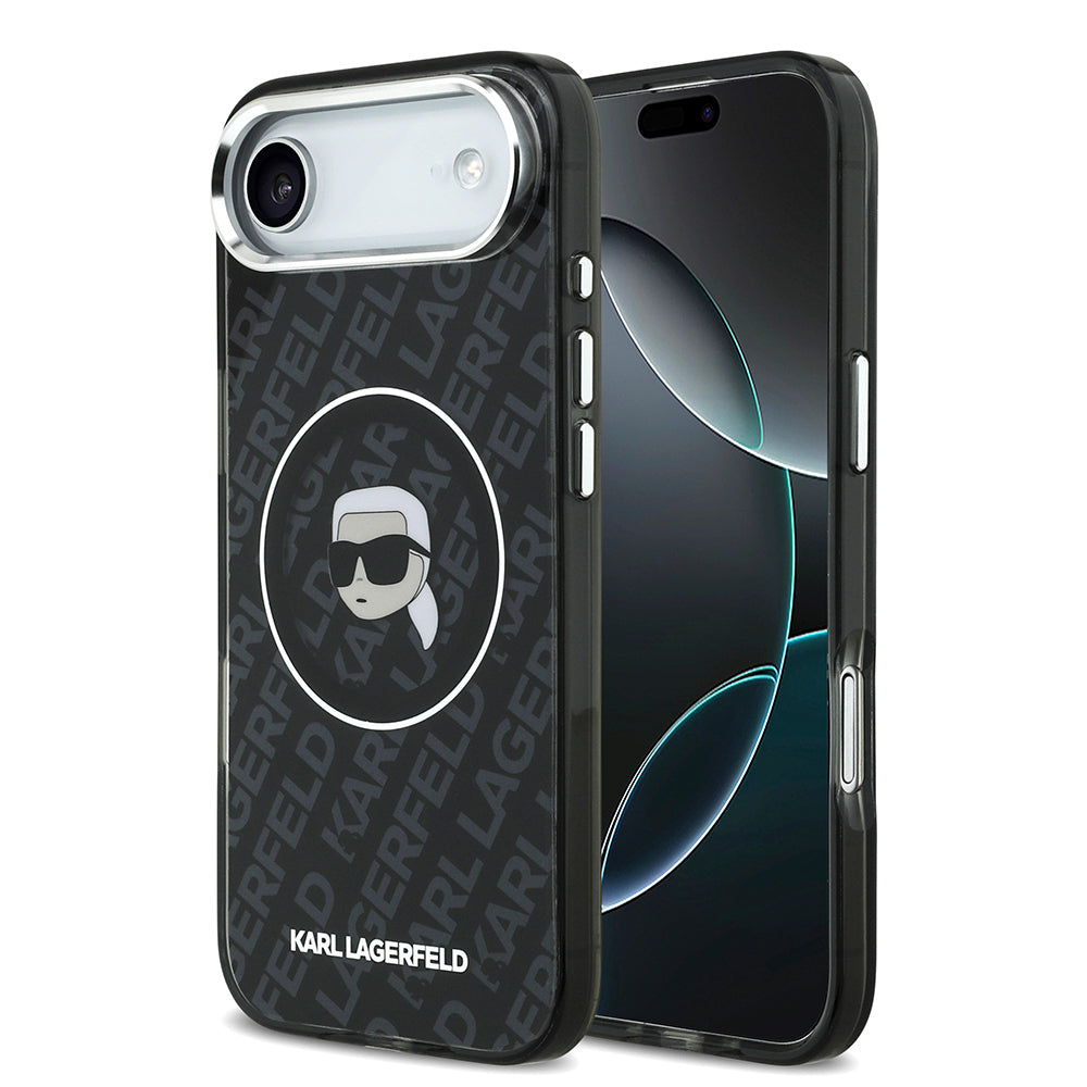 Apple iPhone 17 Air Kılıf Karl Lagerfeld Orjinal Lisanslı IML Baskılı KL Heads Kapak - Görsel 2