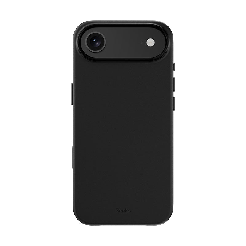 Apple iPhone 17 Air Kılıf M-safe Şarj Özellikli Çizilmeye Dayanıklı Benks VitaPro Serisi PU Deri Kapak - Görsel 2