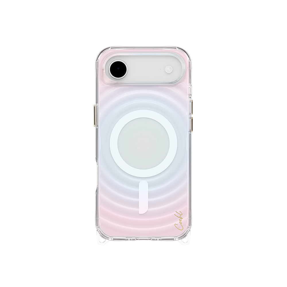 Apple iPhone 17 Air Kılıf M-safe Şarj Özellikli Renk Geçişli Coehl Vela Kapak - Görsel 2
