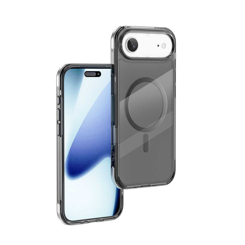 Apple iPhone 17 Air Kılıf M-safe Şarj Özellikli Wiwu MCC-702 Titanyum Pro Serisi Sert PC Kapak - Görsel 3