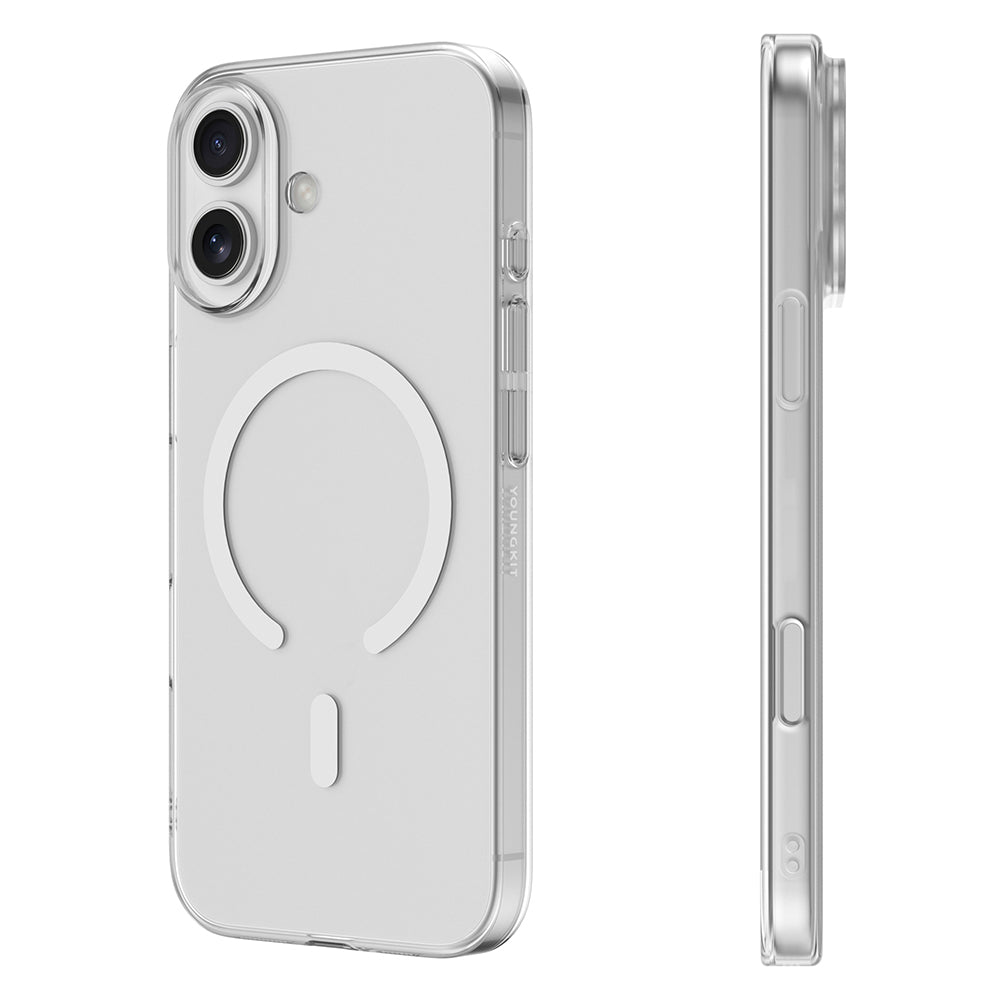 Apple iPhone 17 Kılıf M-safe Şarj Özellikli Youngkit High Definition Serisi Kapak - Görsel 2