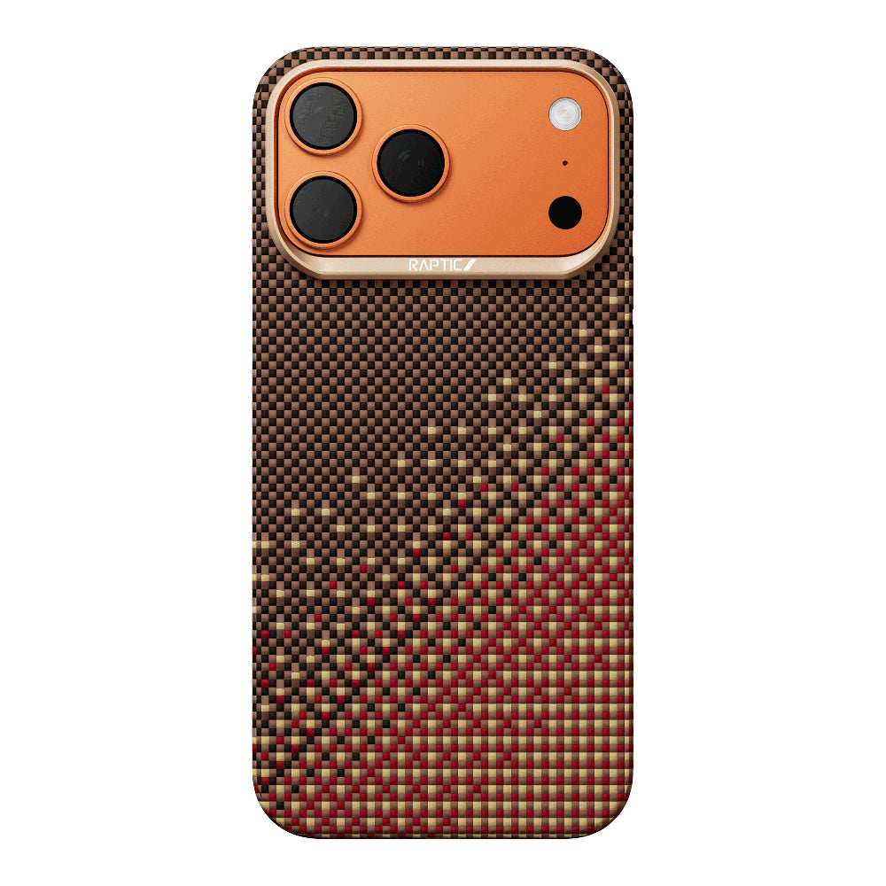 Apple iPhone 17 Pro Kılıf M-safe Şarj Özellikli Raptic Aramid Skin Serenity Serisi Kapak - Görsel 13