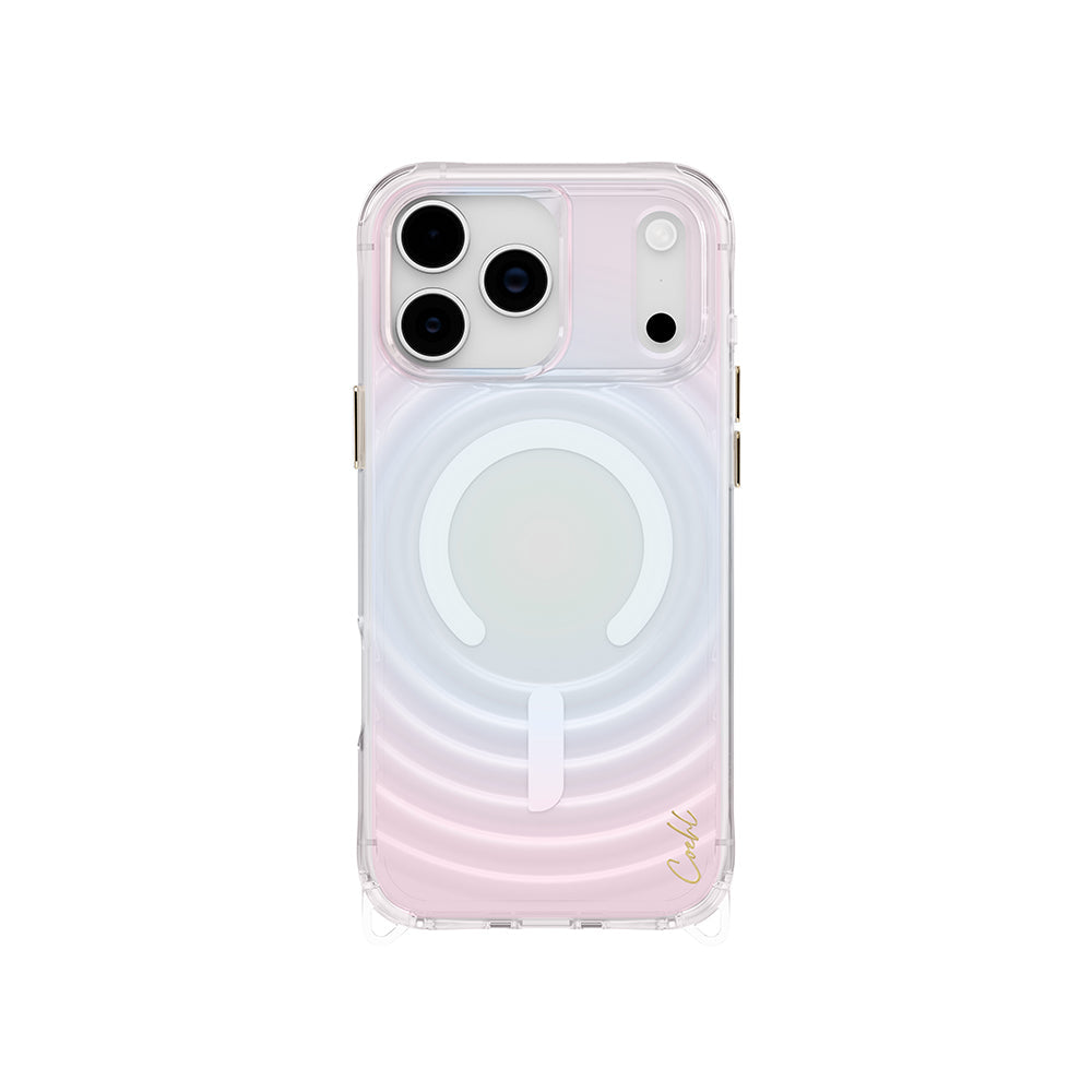 Apple iPhone 17 Pro Kılıf M-safe Şarj Özellikli Renk Geçişli Coehl Vela Kapak - Görsel 2