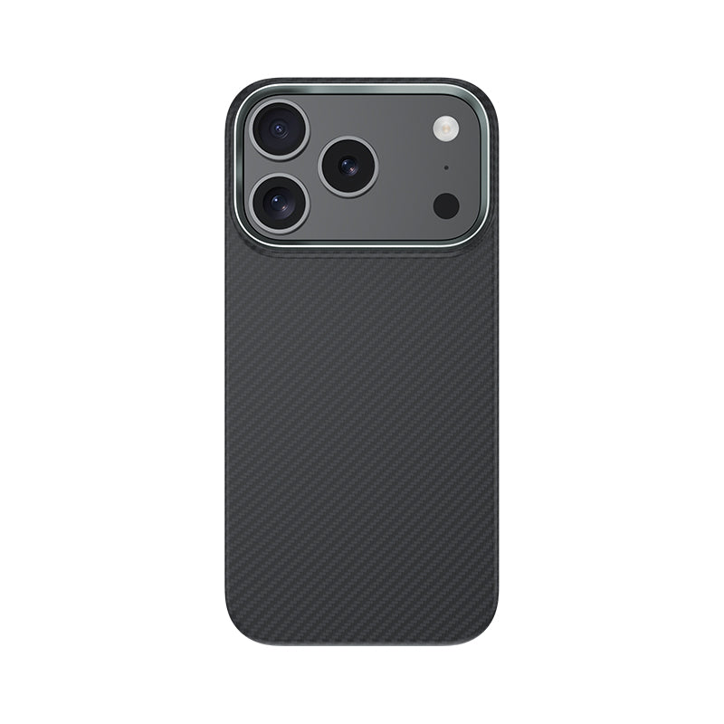 Apple iPhone 17 Pro Max Kılıf Benks M-safe Şarj Özellikli Metal Kamera Çerçeveli Magnetik ArmorAir 600D Kevlar Fiber Kapak - Görsel 2