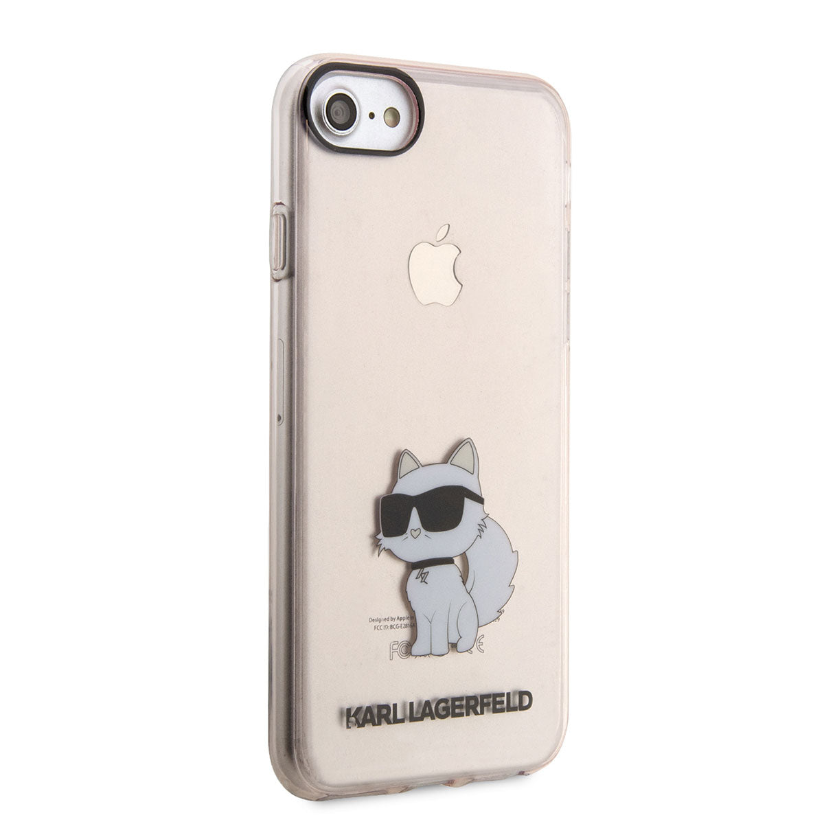 Apple iPhone 7 Kılıf Karl Lagerfeld Transparan Choupette Dizayn Kapak - Görsel 2