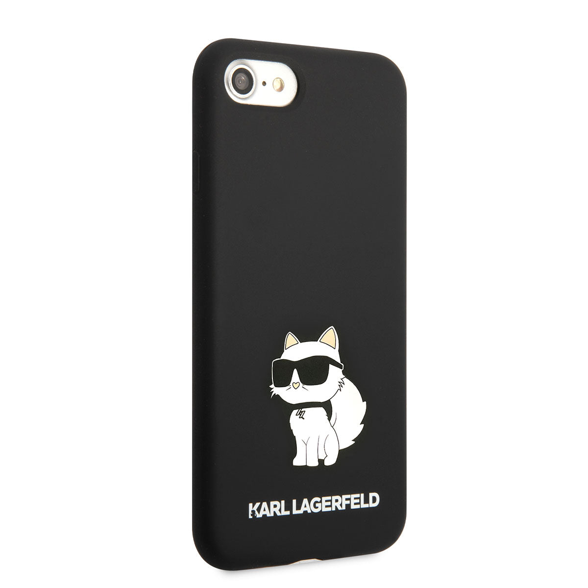 Apple iPhone SE 2020 Kılıf Karl Lagerfeld Silikon Choupette Dizayn Kapak - Görsel 2