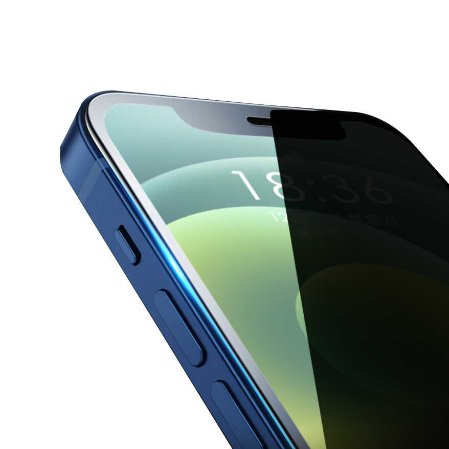 Apple iPhone X Wiwu iPrivacy HD Anti-Peep Ekran Koruyucu - Görsel 2