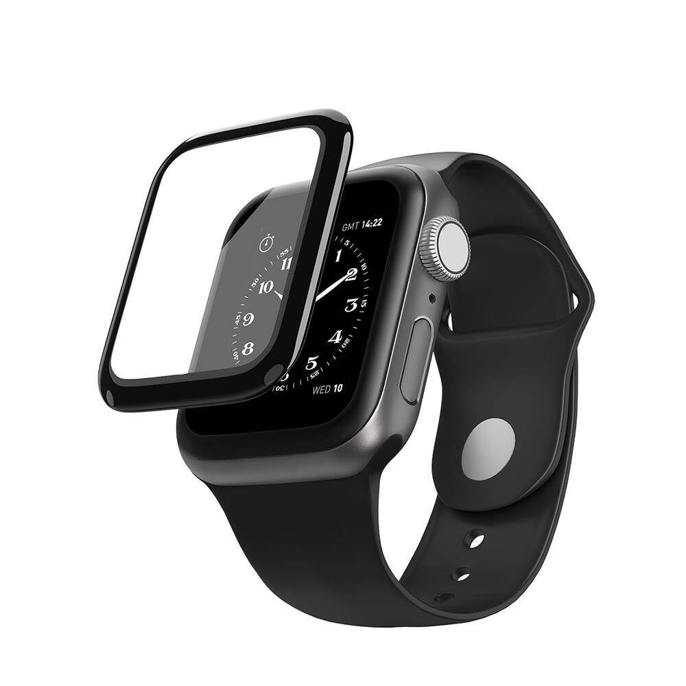 Apple Watch 7 41mm Wiwu Wi-JD105 Easy Install PMMA Pet Ekran Koruyucu + Kolay Uygulama Aparatı - Görsel 2