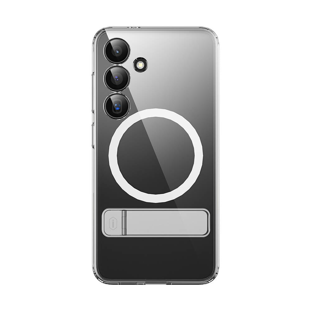 Galaxy S24 Plus Kılıf M-safe Şarj Özellikli Kamera Korumalı Standlı Wiwu KCC-025 Aurora Serisi Kapak - Görsel 2