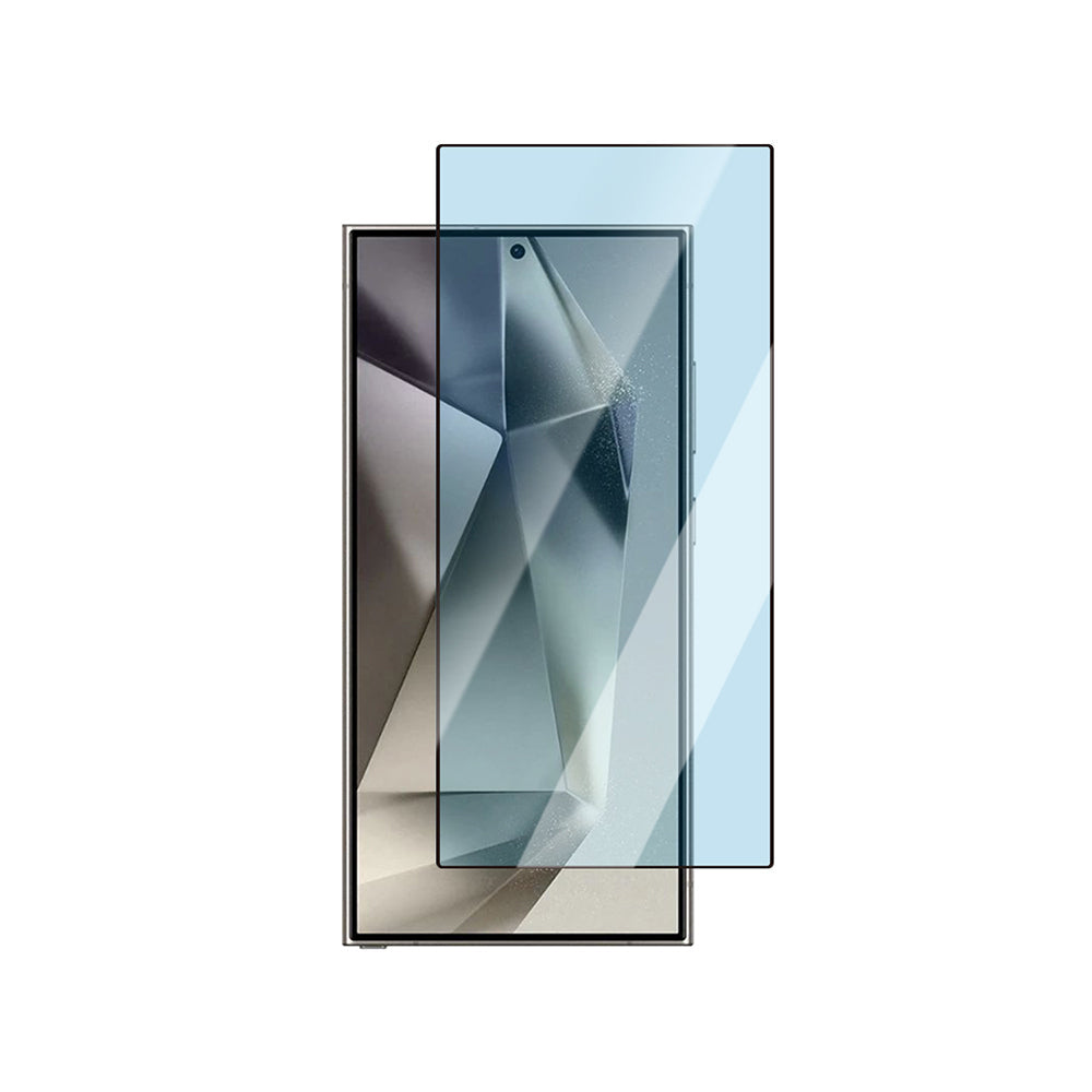 Galaxy S24 Ultra CaseWorld Applicator Serisi 2.5D Eyesafe Mavi Işık Teknolojili 0.25mm Temperli Cam Ekran Koruyucu+ Uygulama Aparatı - Görsel 2