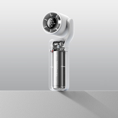 Aecooly PF04 Dijital LED Göstergeli 5 Kademeli Portatif Soğutucu El Fanı