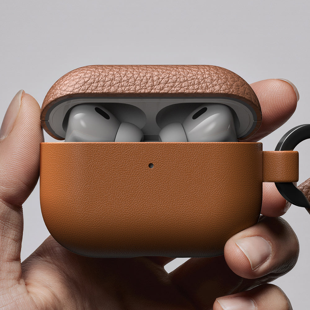 Apple AirPods Pro 3 Amazingthing Glamour Classique Serisi Deri Tasarımlı Kapak - Görsel 22