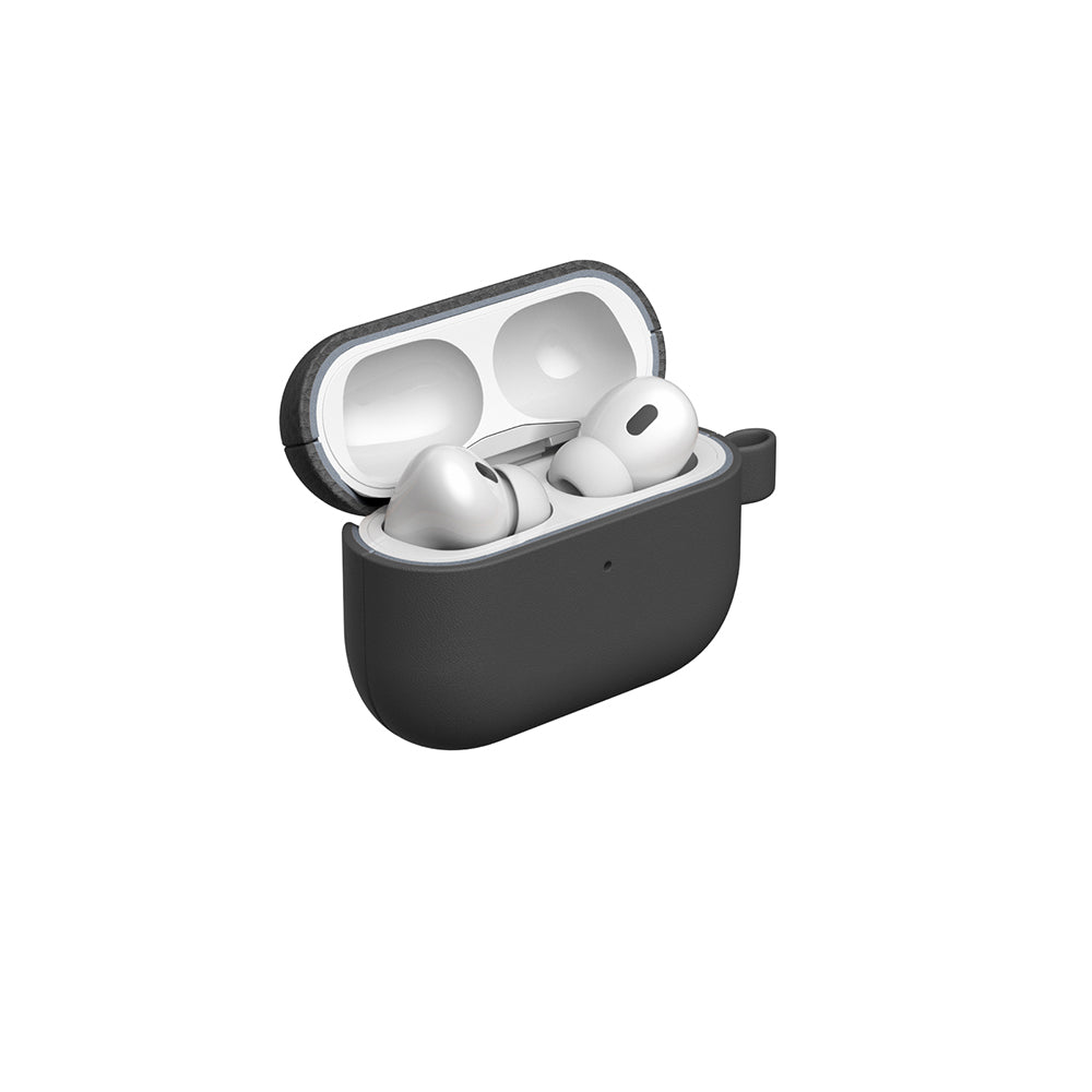 Apple AirPods Pro 3 Amazingthing Glamour Classique Serisi Deri Tasarımlı Kapak - Görsel 2