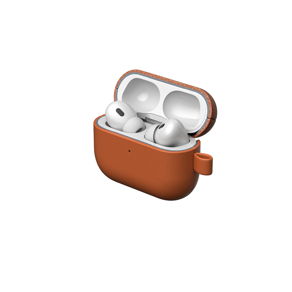 Apple AirPods Pro 3 Amazingthing Glamour Classique Serisi Deri Tasarımlı Kapak - Görsel 18