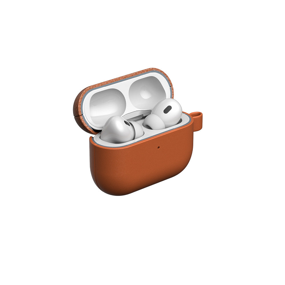 Apple AirPods Pro 3 Amazingthing Glamour Classique Serisi Deri Tasarımlı Kapak - Görsel 19