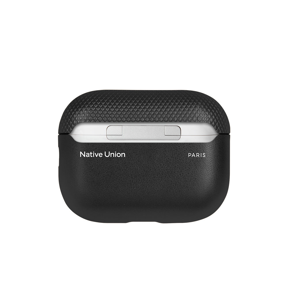 Apple AirPods Pro 3 Kılıf Qi M-Safe Şarj Özellikli Native Union Classic Serisi Suni Deri Kapak - Görsel 3