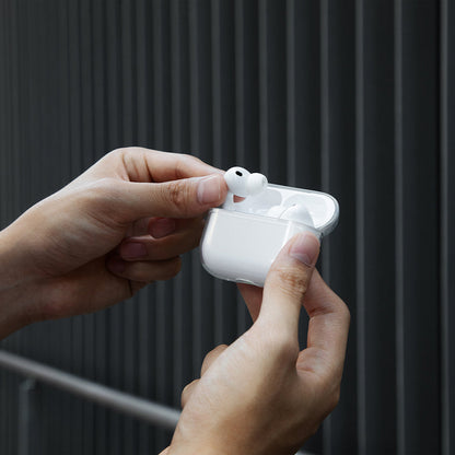 Apple AirPods Pro 3 Kılıf Qi M-Safe Şarj Özellikli Native Union Clear Serisi Silikon Kapak - Görsel 2