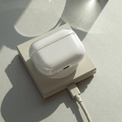 Apple AirPods Pro 3 Kılıf Qi M-Safe Şarj Özellikli Native Union Clear Serisi Silikon Kapak - Görsel 6