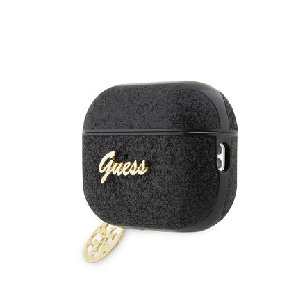 Apple Airpods Pro Kılıf GUESS Glitter 4G Charm Kapak - Görsel 3