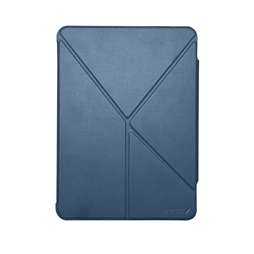 Apple iPad Air 11 2025 M3 Raptic Clear Folio Airbagli Şeffaf Kapaklı Katlanabilir Standlı Kılıf - Görsel 3