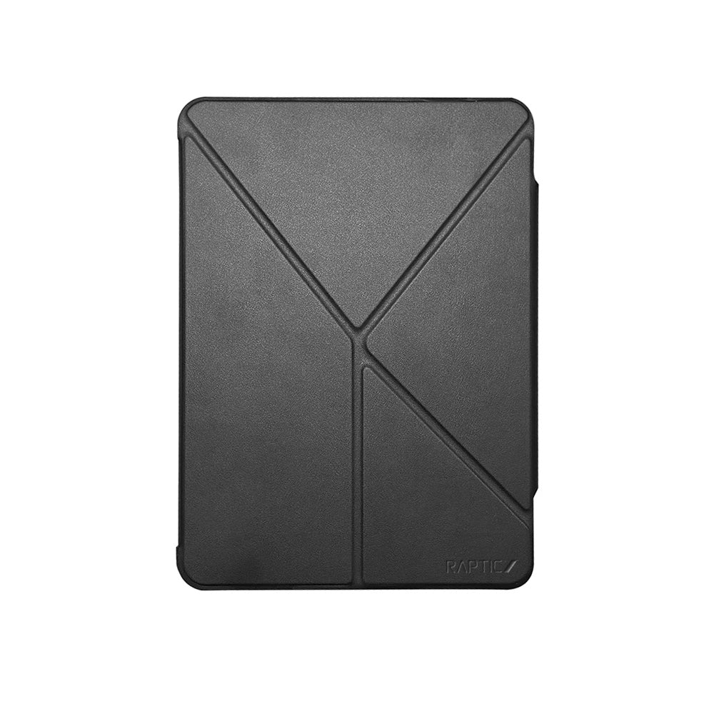 Apple iPad Air 13 2025 M3 Raptic Clear Folio Airbagli Şeffaf Kapaklı Katlanabilir Standlı Kılıf - Görsel 2