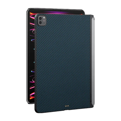 Apple iPad Pro 11 2020 (2.Nesil) Kılıf Aramid Fiber Pitaka Ultra-Slim Classic Serisi Tablet Kapak - Görsel 5