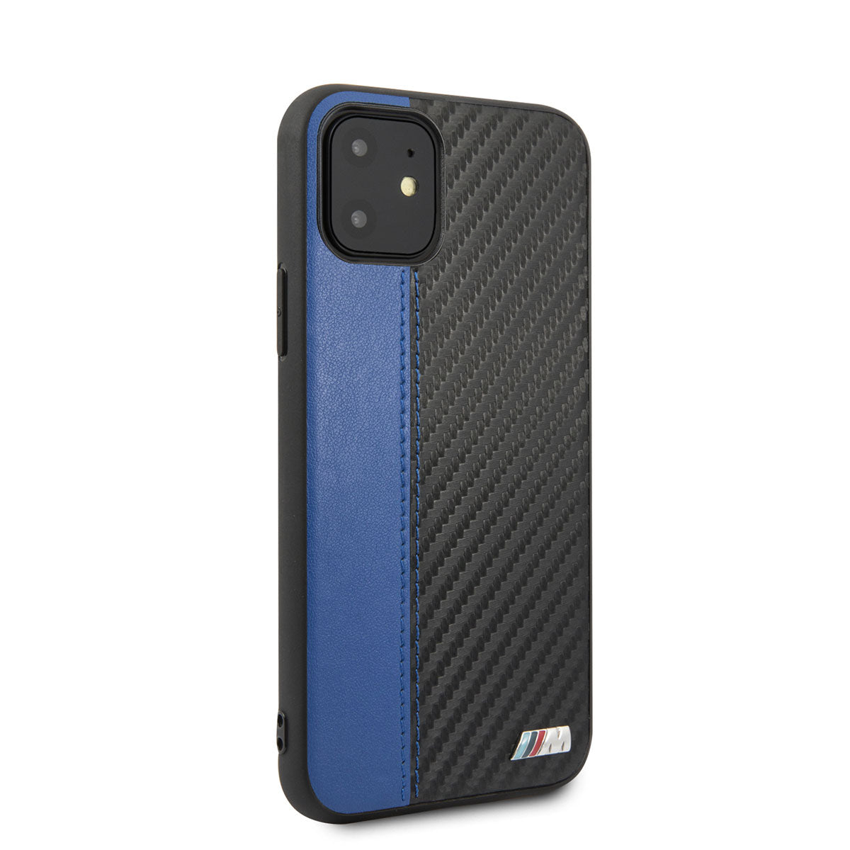 Apple iPhone 11 Kılıf BMW Orjinal Lisanslı PU Deri Karbon Çizgili Dizayn Kapak - Görsel 2