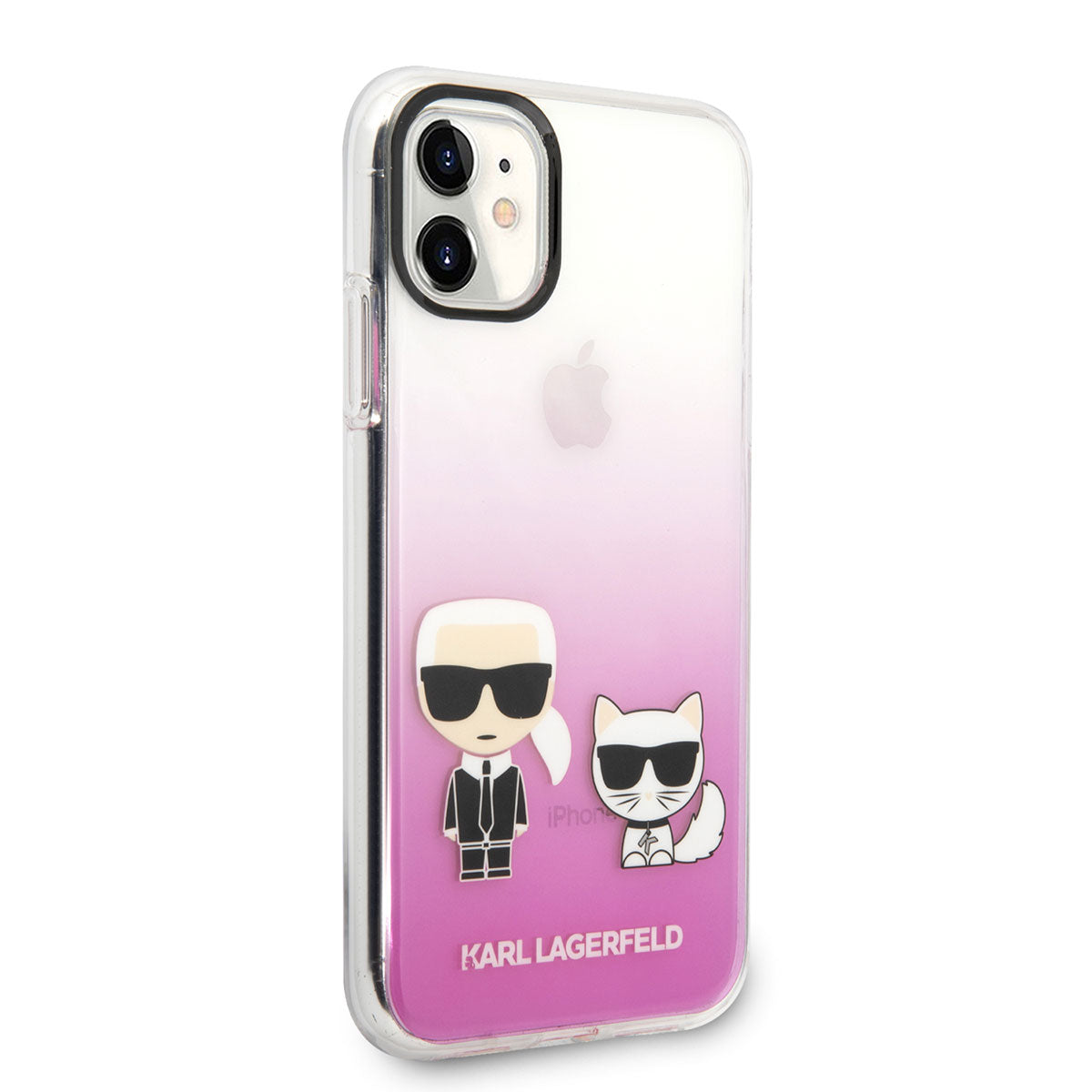 Apple iPhone 11 Kılıf Karl Lagerfeld Sert TPU K&C Dizayn Kapak - Görsel 2