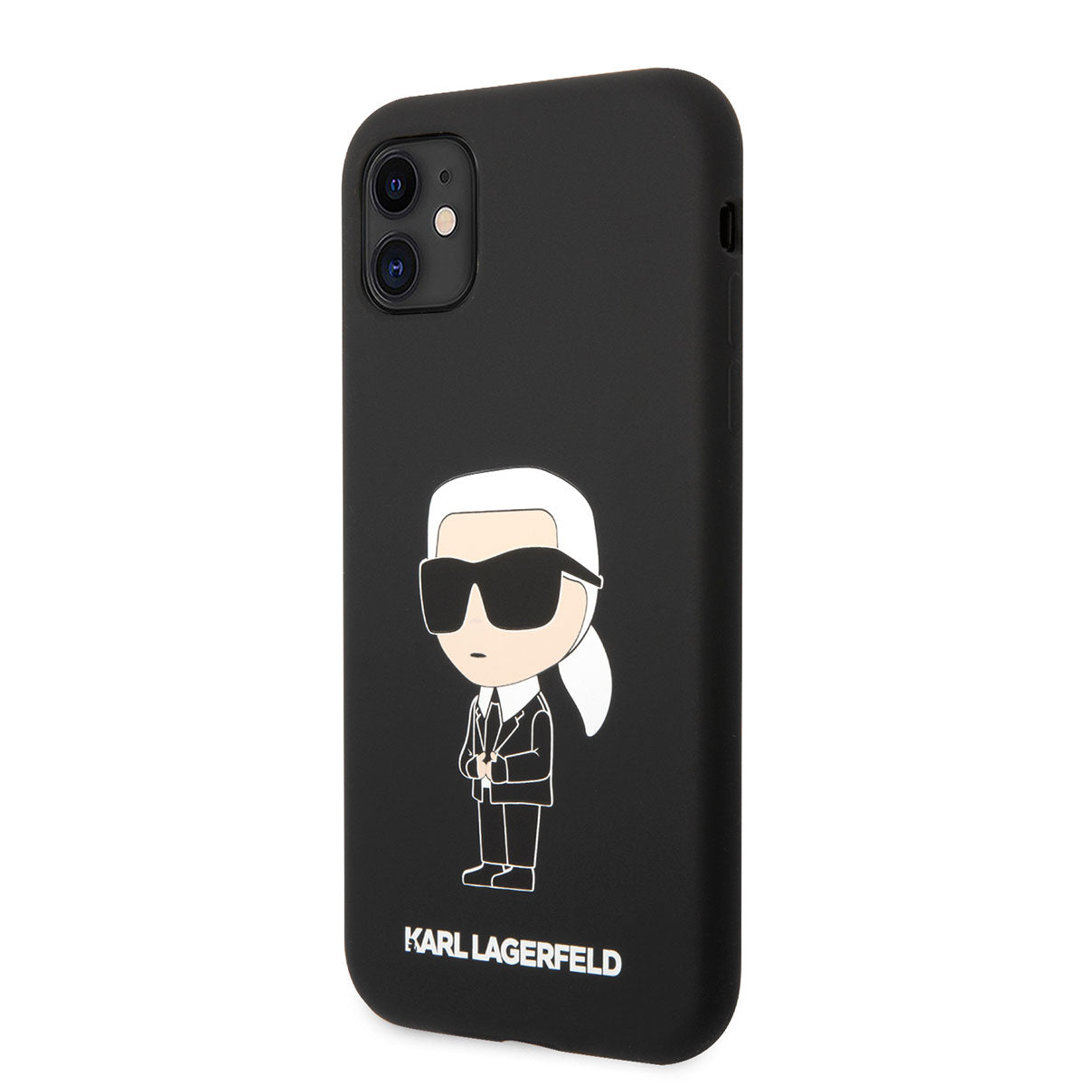 Apple iPhone 11 Kılıf Karl Lagerfeld Silikon Karl Dizayn Kapak - Görsel 2