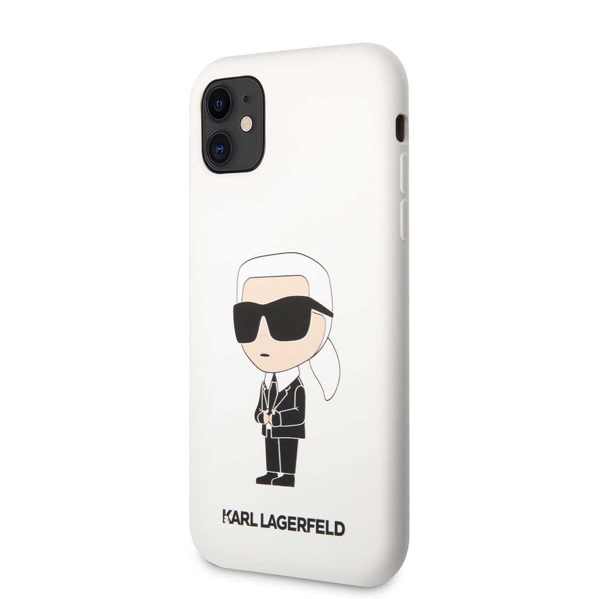 Apple iPhone 11 Kılıf Karl Lagerfeld Silikon Karl Dizayn Kapak - Görsel 3