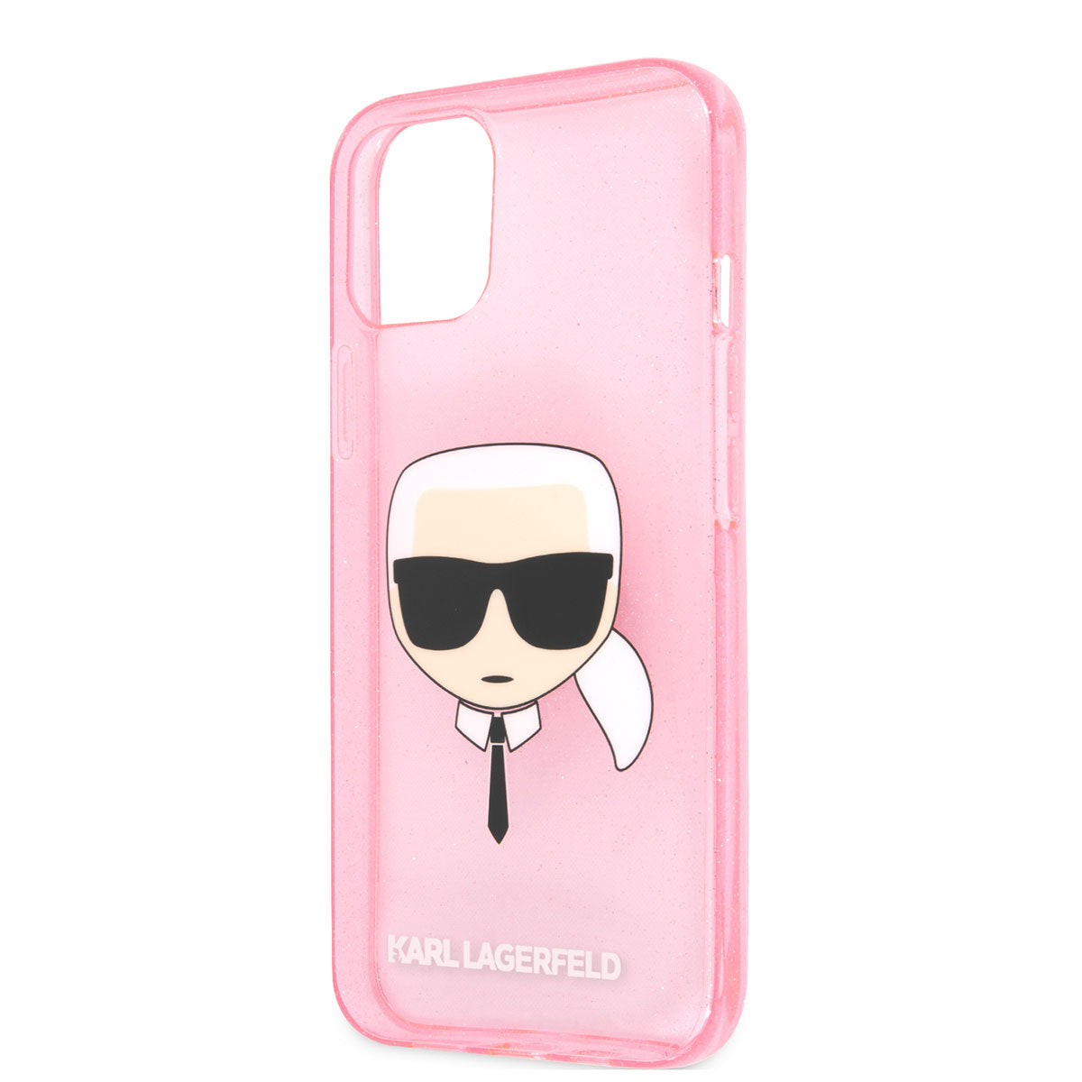 Apple iPhone 11 Kılıf Karl Lagerfeld Transparan Karl Head Dizayn Kapak - Görsel 2