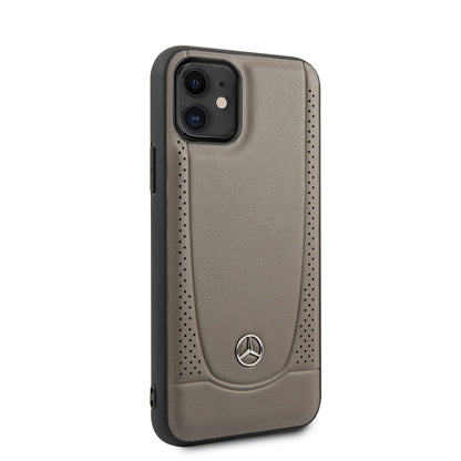 Apple iPhone 11 Kılıf Mercedes Benz Urban Sert Deri Dizayn Kapak - Görsel 2